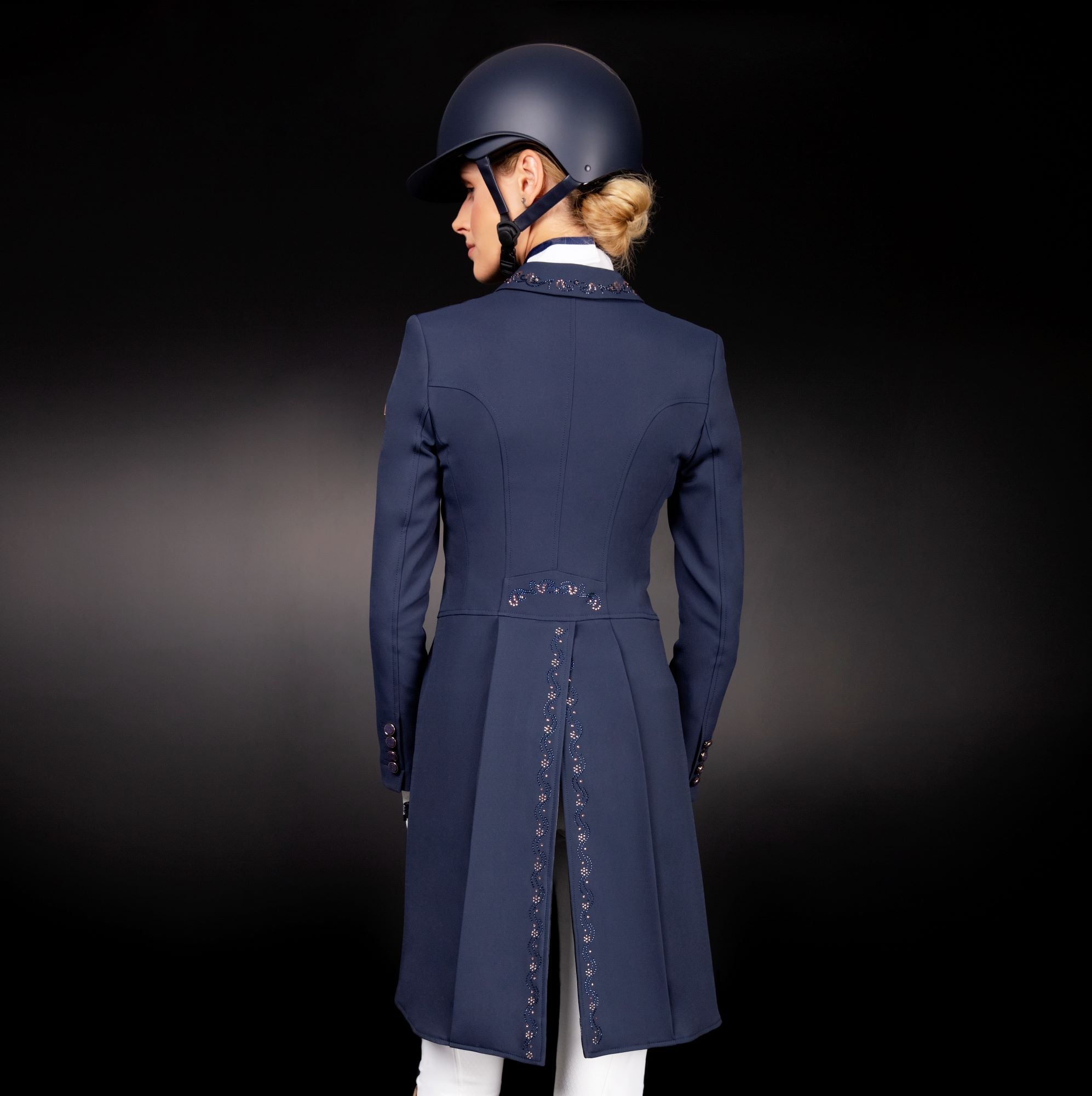 Fair Play "Dorothee" Chic Rose Gold Shadbelly Show Jacket - Fair Play - Equiluxe Tack