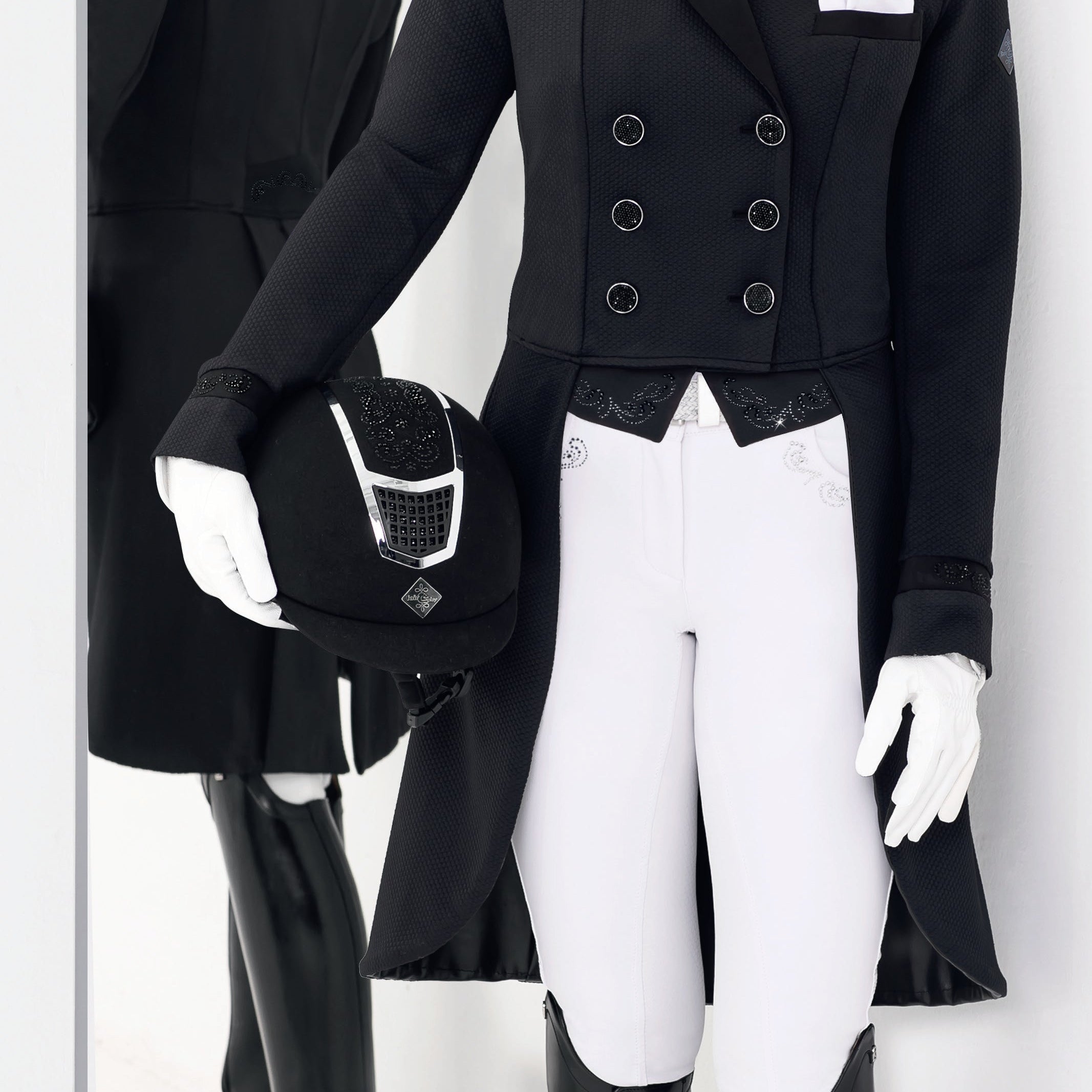 Fair Play "Dorothee" Comfimesh Chic Shadbelly Show Jacket - Fair Play - Equiluxe Tack