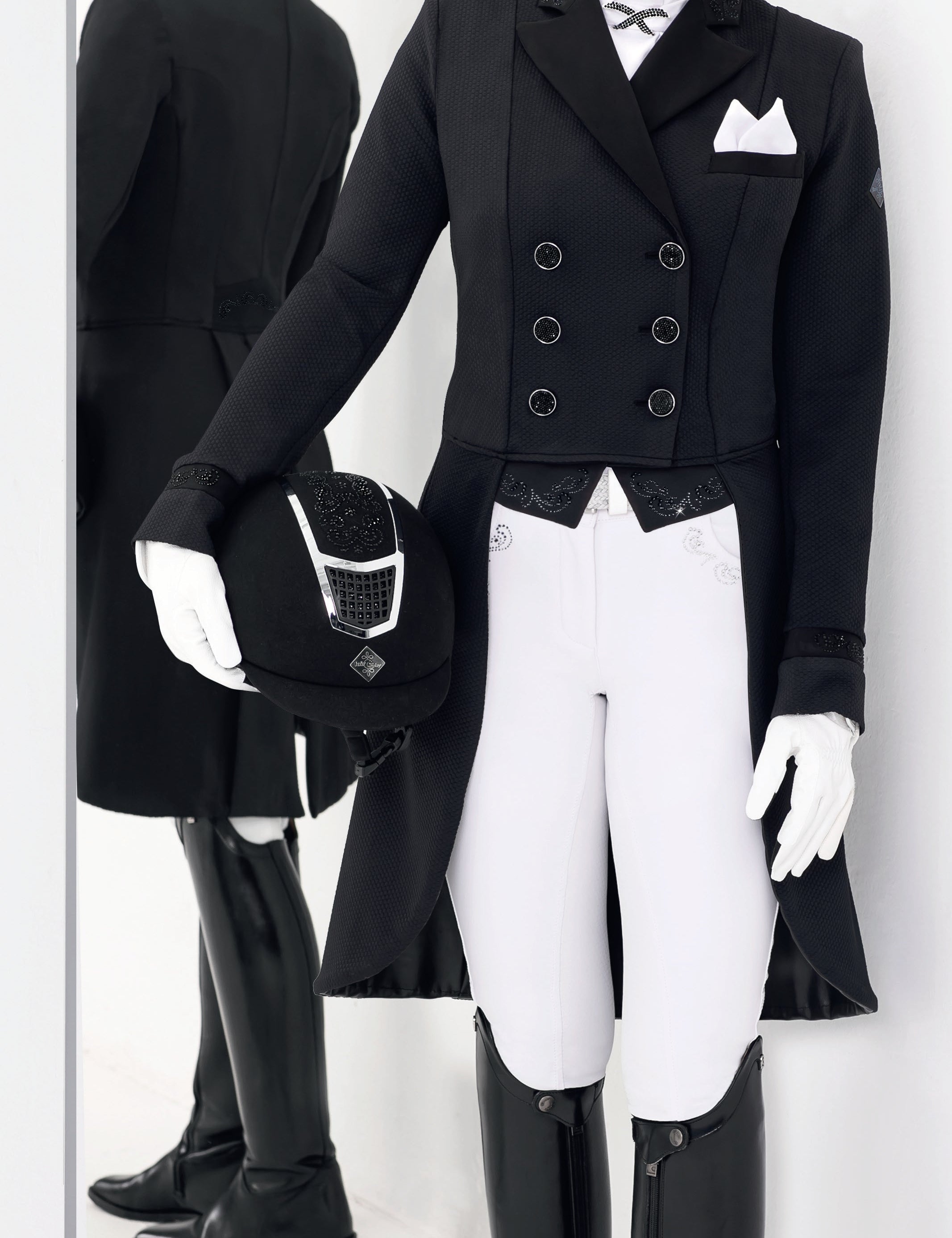 Fair Play "Dorothee" Comfimesh Chic Shadbelly Show Jacket - Fair Play - Equiluxe Tack