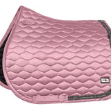 Fair Play Dusty Pink "Hexagon Arrow" Jump & Dressage Saddle Pad - Fair Play - Equiluxe Tack