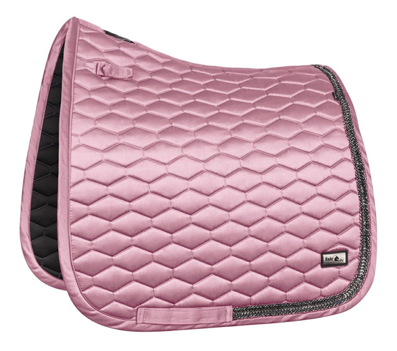 Fair Play Dusty Pink "Hexagon Arrow" Jump & Dressage Saddle Pad - Fair Play - Equiluxe Tack