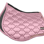 Fair Play Dusty Pink Rose Gold "Azuryt Ceramic" Jump & Dressage Saddle Pad - Fair Play - Equiluxe Tack