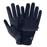 Fair Play "Flash" Mesh & Leather Crystal Gloves - Fair Play - Equiluxe Tack