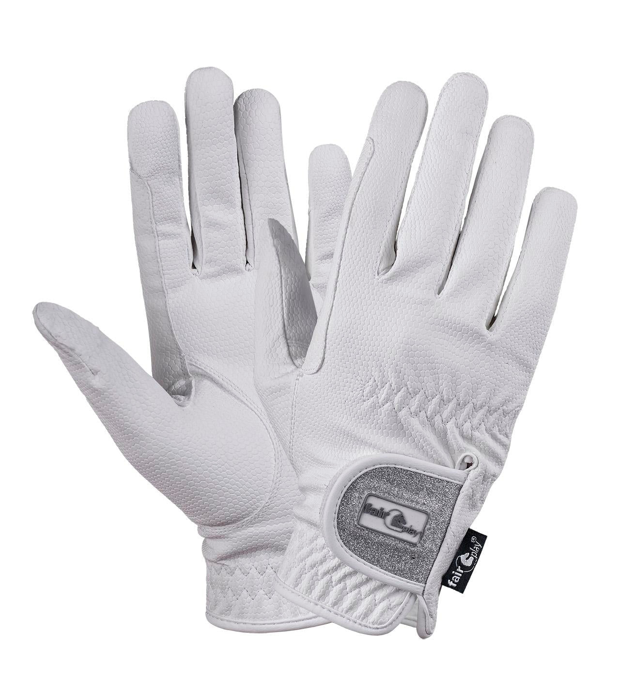 Fair Play "Glam" Glitter Riding Gloves - Fair Play - Equiluxe Tack
