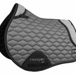 Fair Play Grey "Hexagon Air Mesh" Jump & Dressage Pad - Fair Play - Equiluxe Tack