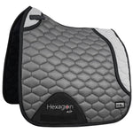 Fair Play Grey "Hexagon Air Mesh" Jump & Dressage Pad - Fair Play - Equiluxe Tack