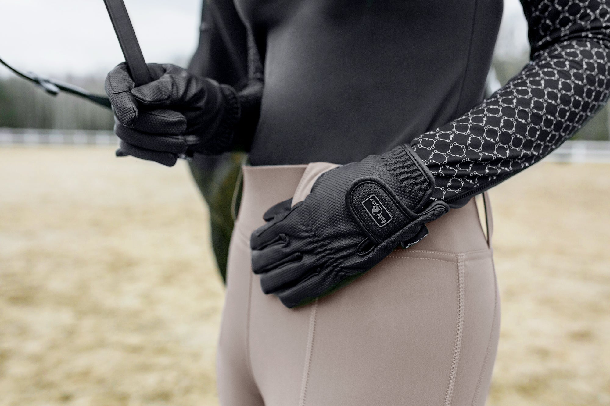 Fair Play "Grippi" Anti Slip Winter Riding Gloves - Fair Play - Equiluxe Tack