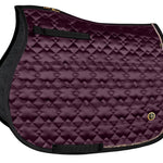 Fair Play "Hematite" Jump Saddle Pad - Royal Berry - Fair Play - Equiluxe Tack