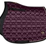 Fair Play "Hematite" Jump Saddle Pad - Royal Berry - Fair Play - Equiluxe Tack