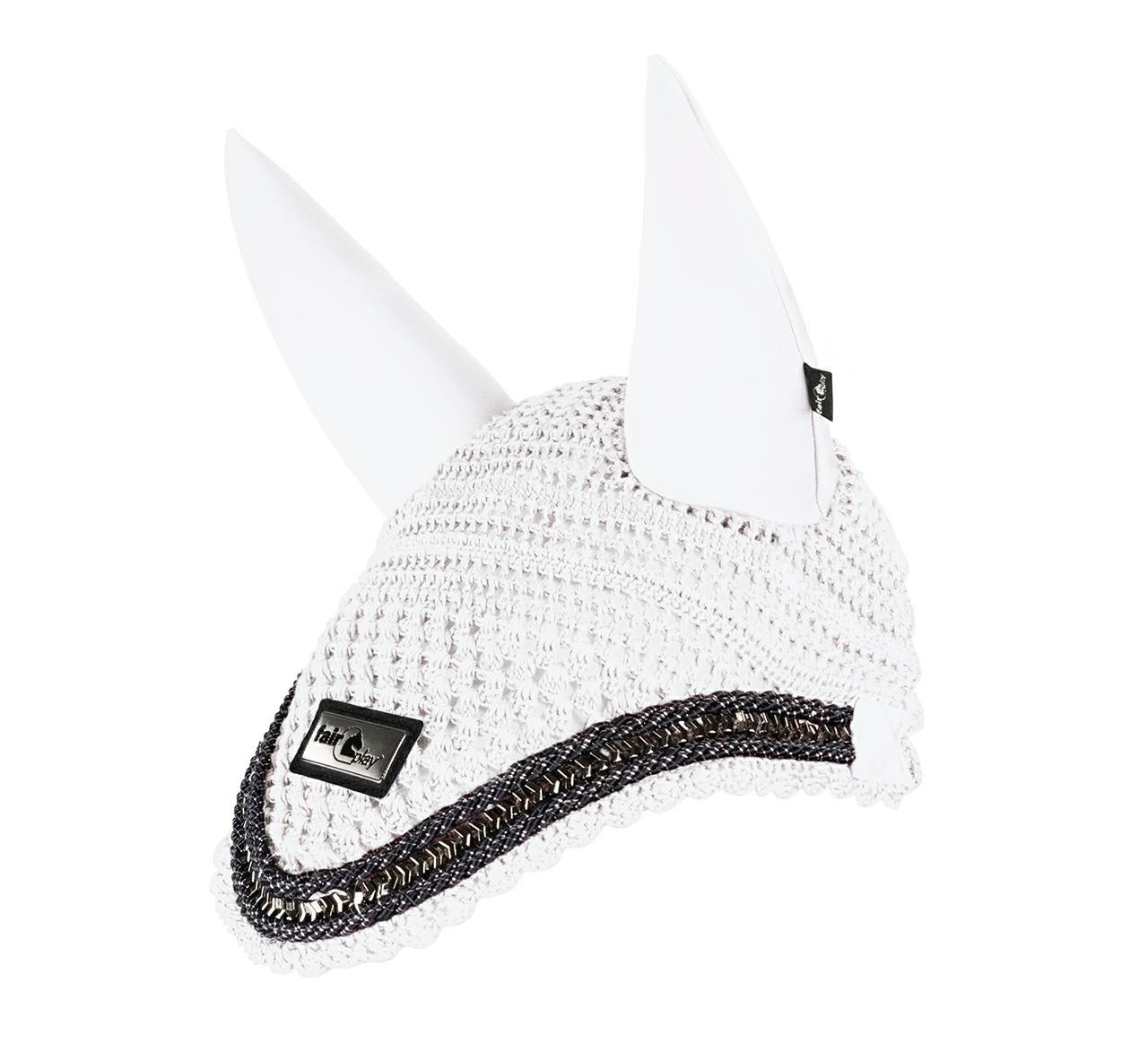 Fair Play "Hexagon Arrow" Fly Veil - 6 Colors - Fair Play - Equiluxe Tack