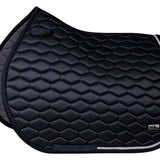 Fair Play "Hexagon Pearl" Black Jump & Dressage Saddle Pad - Fair Play - Equiluxe Tack