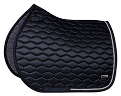 Fair Play "Hexagon Pearl" Black Jump & Dressage Saddle Pad - Fair Play - Equiluxe Tack