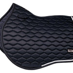 Fair Play "Hexagon Pearl" Black Jump & Dressage Saddle Pad - Fair Play - Equiluxe Tack