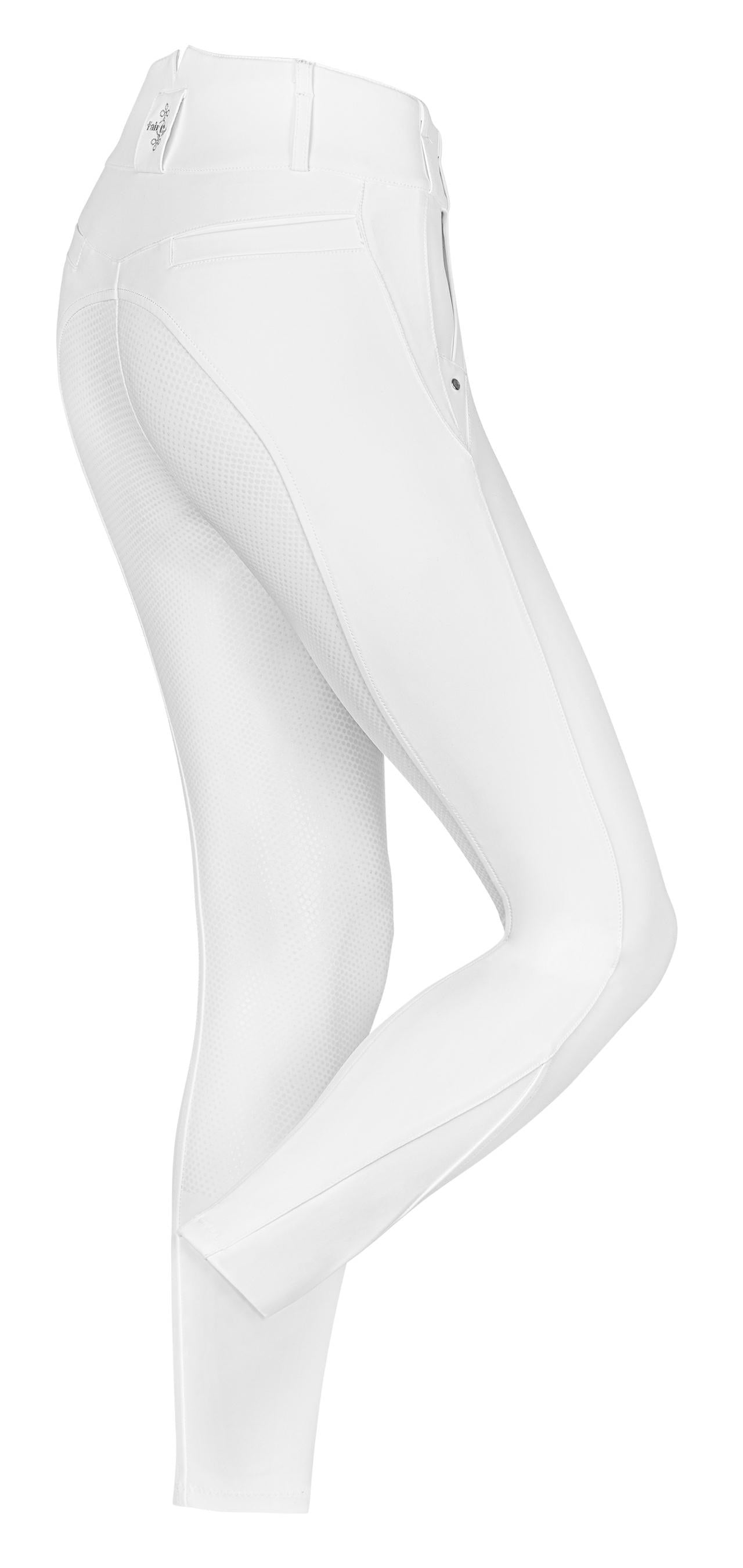 Fair Play Jasmine Breeches - White / 34 - Fair Play - Equiluxe Tack