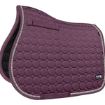 Fair Play "Jaspar" Eggplant Saddle Pad - Jump & Dressage - Fair Play - Equiluxe Tack