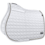 Fair Play "Jaspar" White Saddle Pad - Dressage & Jump - Fair Play - Equiluxe Tack