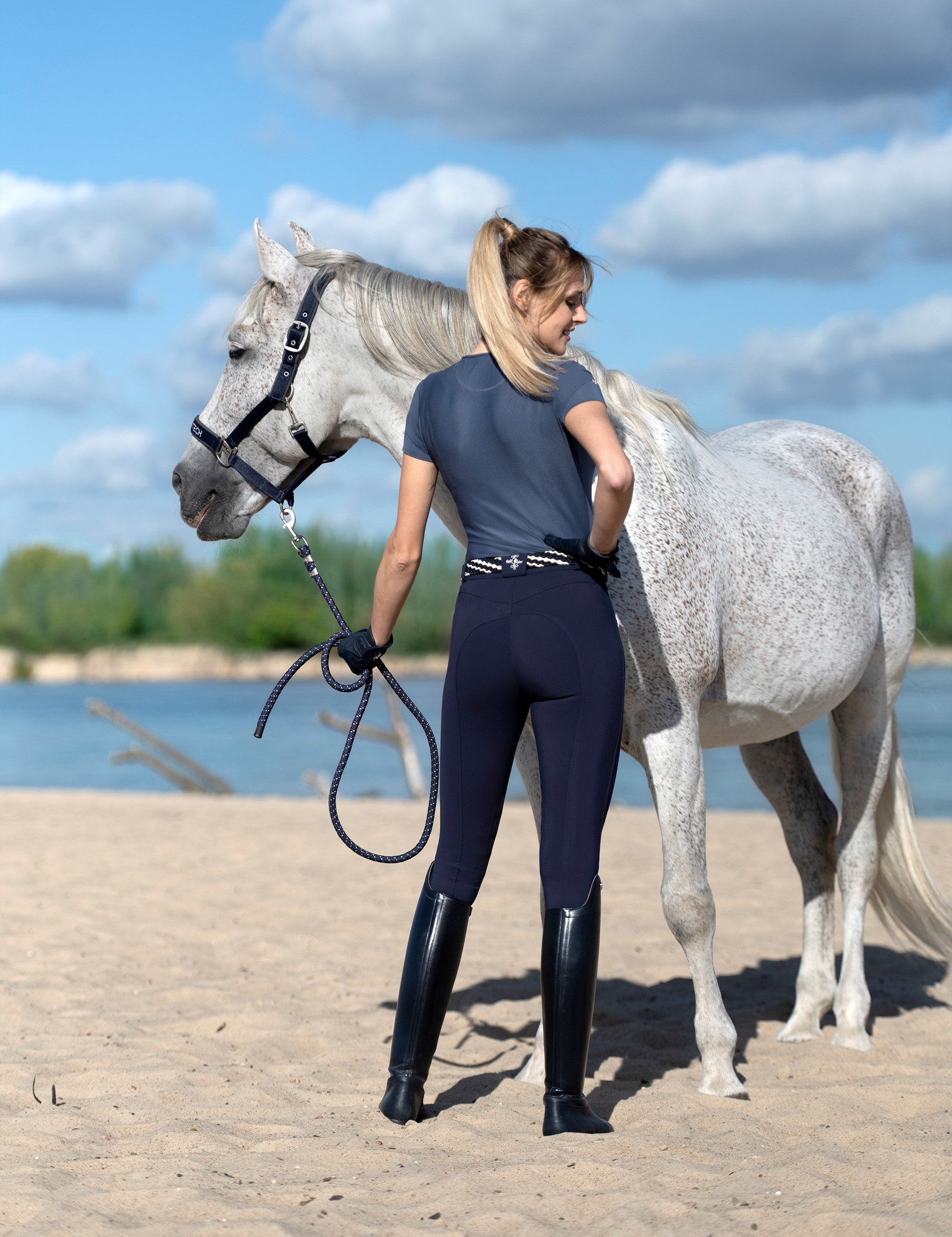 Fair Play "Johanna" Knee Patch Breeches - 5 Colors - Fair Play - Equiluxe Tack
