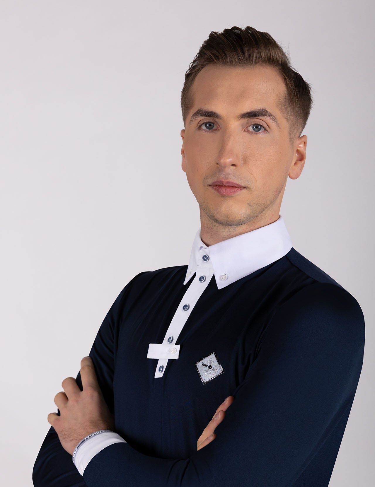 Fair Play "John" Men's Long Sleeve Show Shirt - Fair Play - Equiluxe Tack