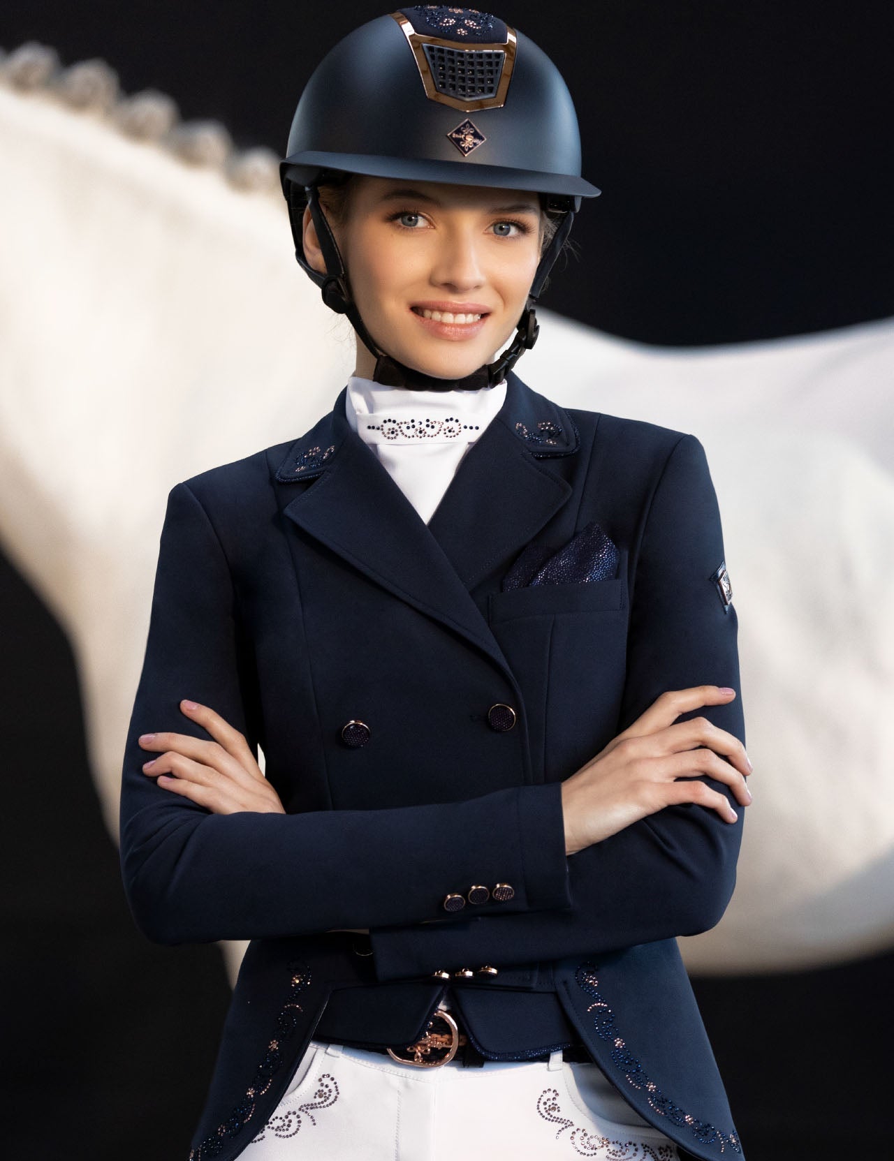 Fair Play "Lexim" Chic Rose Gold Show Jacket - Fair Play - Equiluxe Tack