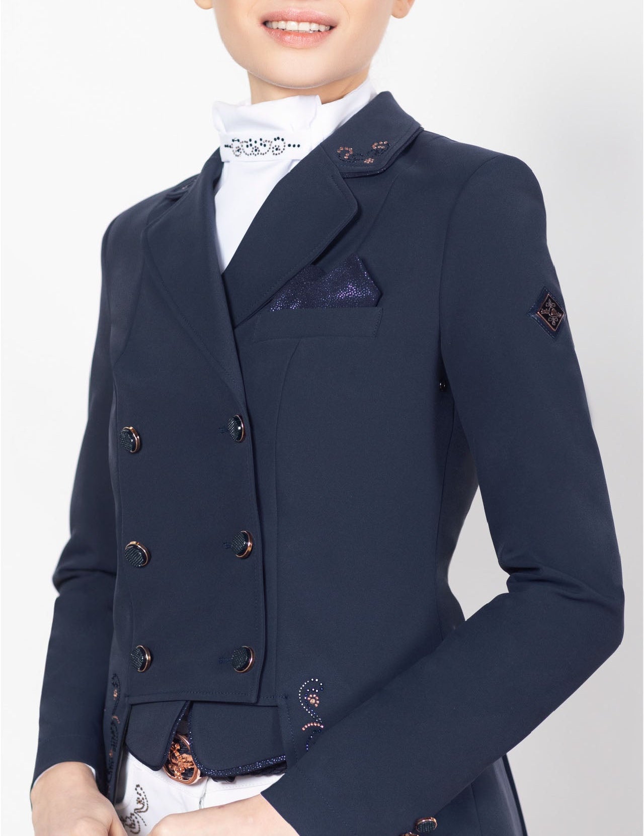 Fair Play "Lexim" Chic Rose Gold Show Jacket - Fair Play - Equiluxe Tack