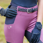 Fair Play "Lola" Leather & Mesh Riding Gloves - Fair Play - Equiluxe Tack