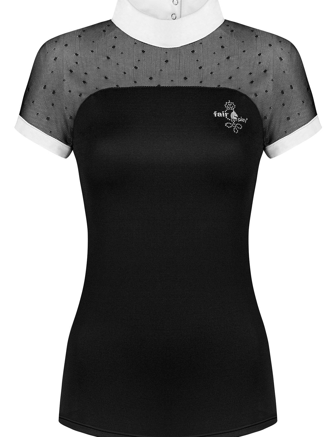 Fair Play "Lucia 2.0" Short Sleeve Lace Show Shirt - Fair Play - Equiluxe Tack