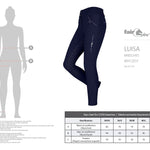 Fair Play "Luisa" Gold Crystal Full Seat Breeches - Fair Play - Equiluxe Tack