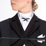 Fair Play "Luxy" Ready Tied Stock Tie - White & Black - Fair Play - Equiluxe Tack