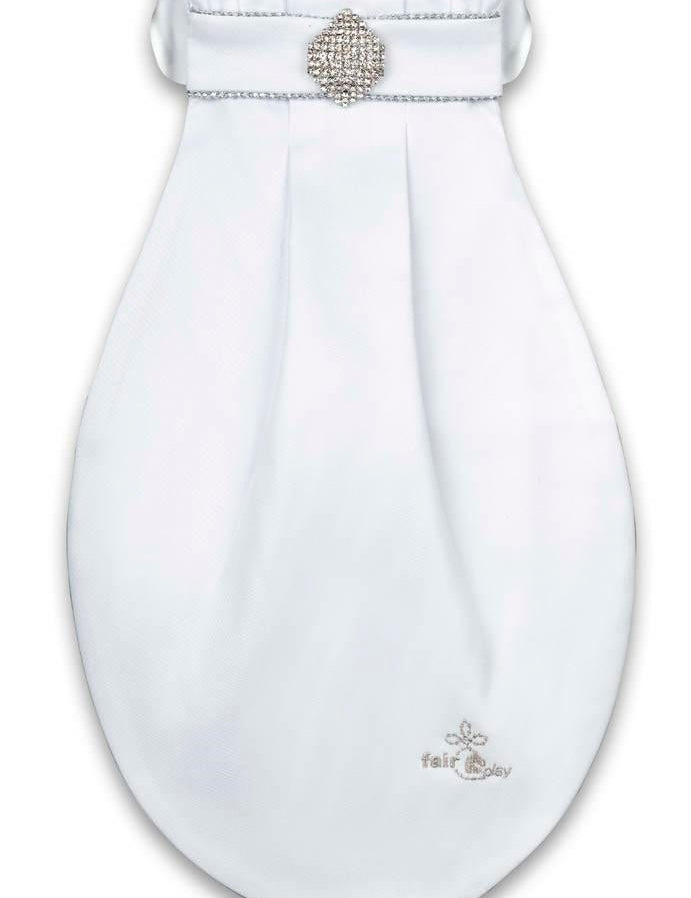 Fair Play "Madame" Ready Tied Stock Tie - White - Fair Play - Equiluxe Tack