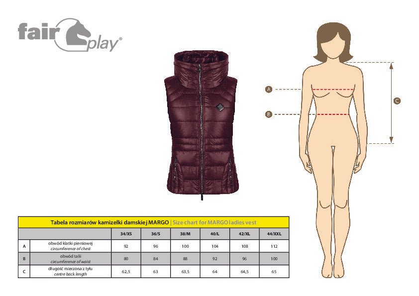 Fair Play "Margo" Quilted Vest - 3 Colors - Fair Play - Equiluxe Tack