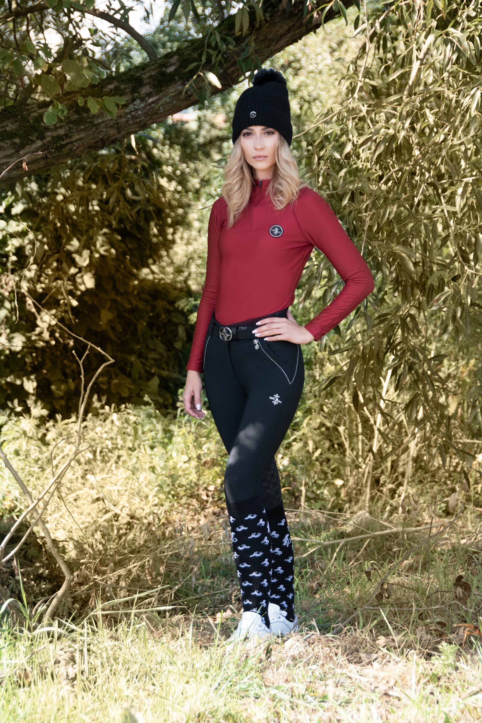 Fair Play "Marley" High Waist Full Seat Breeches - 6 colors - Fair Play - Equiluxe Tack