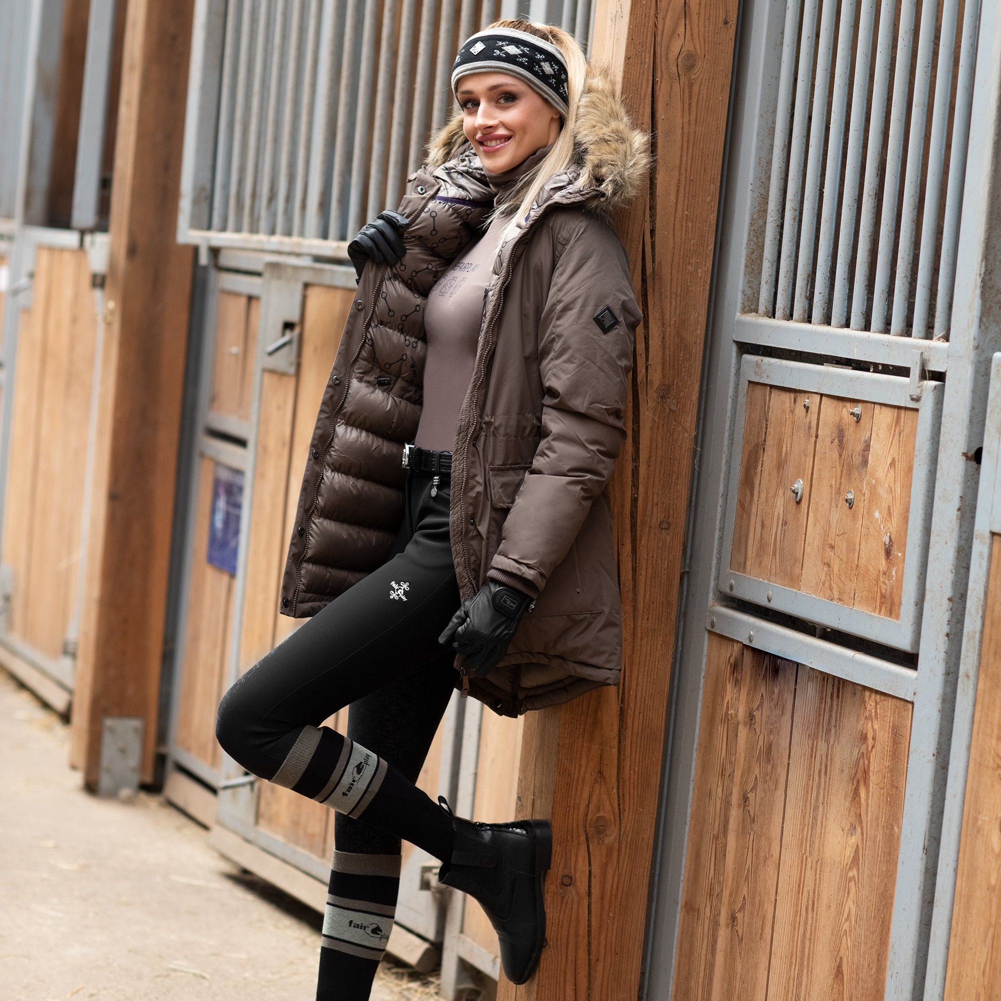 Fair Play "Martina" Trainer's Riding Parka Coat - Fair Play - Equiluxe Tack