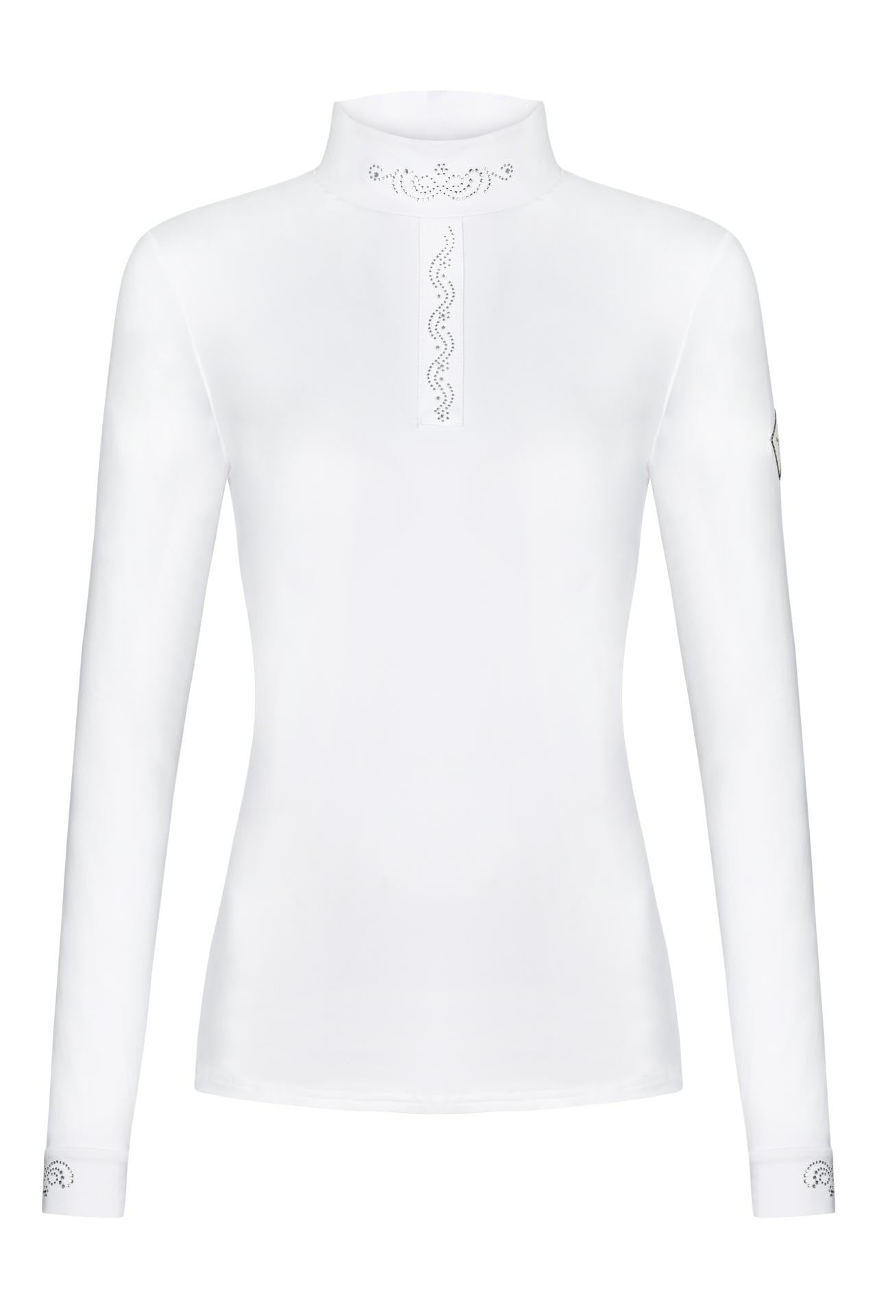 Fair Play "Meredith Chic" Crystal Long Sleeve Show Shirt - Fair Play - Equiluxe Tack