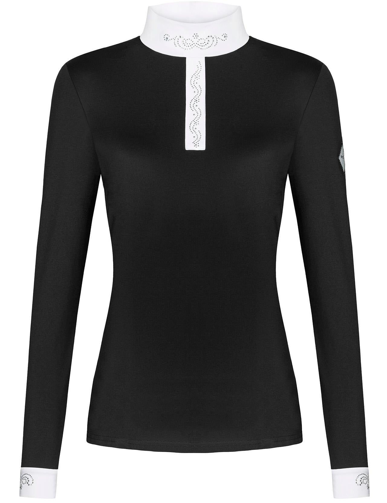 Fair Play "Meredith Chic" Crystal Long Sleeve Show Shirt - Fair Play - Equiluxe Tack