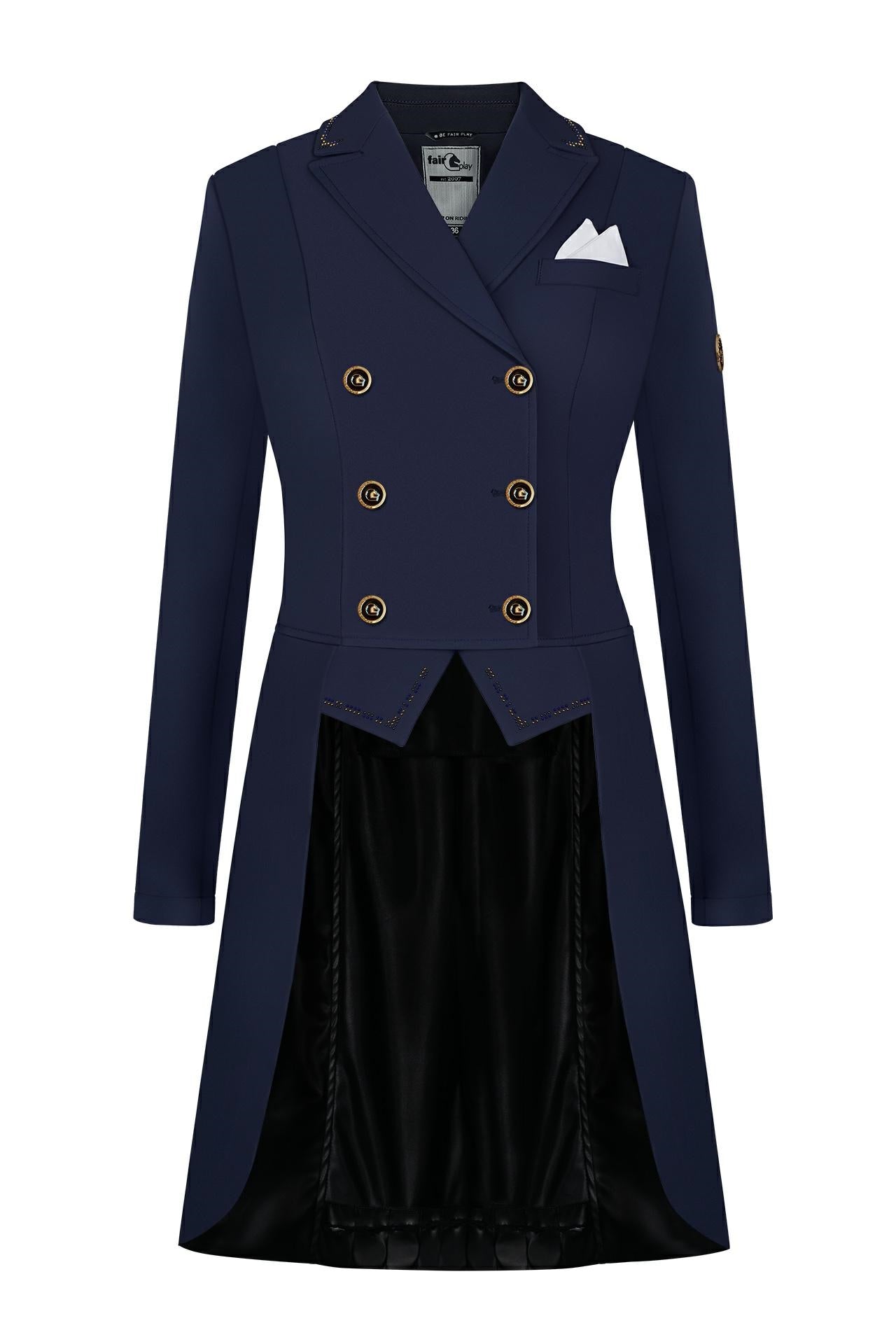 Fair Play "Nadine" Dressage Tailcoat - 4 Colors - Fair Play - Equiluxe Tack