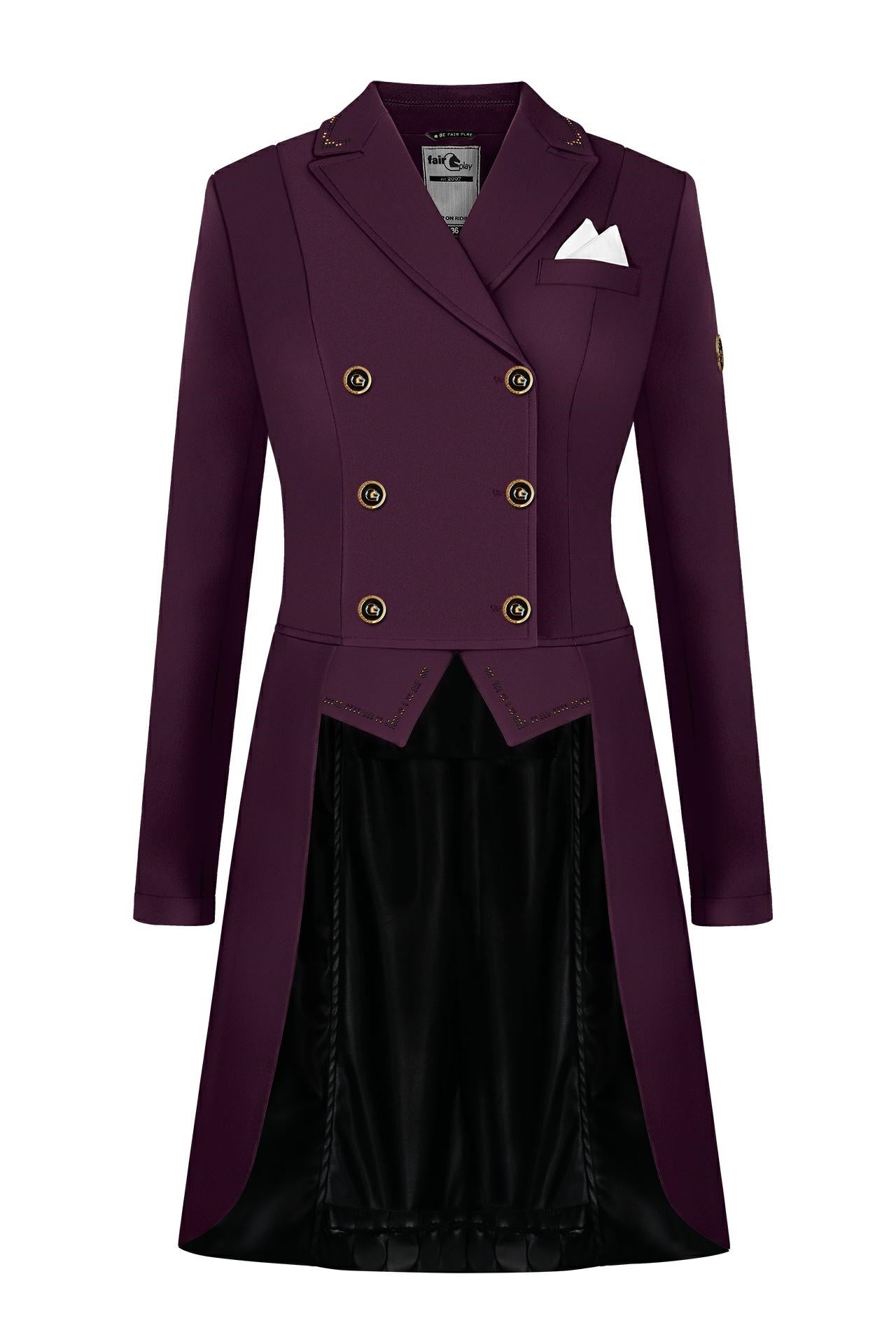 Fair Play "Nadine" Dressage Tailcoat - 4 Colors - Fair Play - Equiluxe Tack
