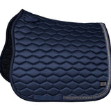 Fair Play Navy Blue "Hexagon Arrow" Jump & Dressage Saddle Pad - Fair Play - Equiluxe Tack