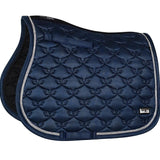 Fair Play Navy Blue Suede Saddle Pad - Dressage & Jump - Fair Play - Equiluxe Tack