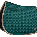 Fair Play "Onyx" Green & Taupe All Purpose Saddle Pad - Fair Play - Equiluxe Tack