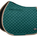 Fair Play "Onyx" Green & Taupe PONY Saddle Pad - Fair Play - Equiluxe Tack