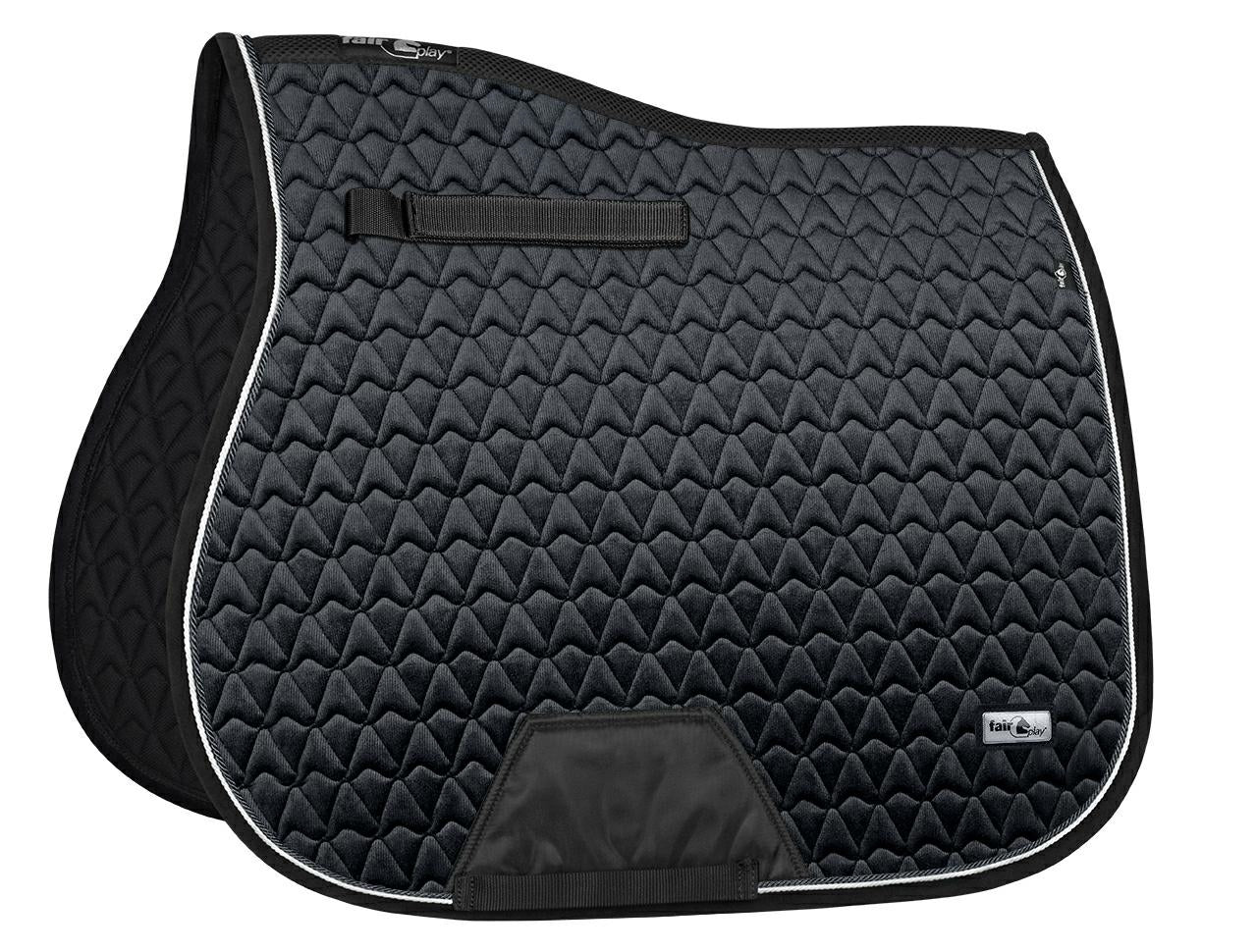 Fair Play "Oregon" Black Jump Saddle Pad - Fair Play - Equiluxe Tack