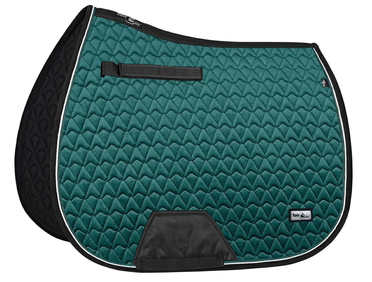 Fair Play "Oregon" Green All Purpose Saddle Pad - Fair Play - Equiluxe Tack