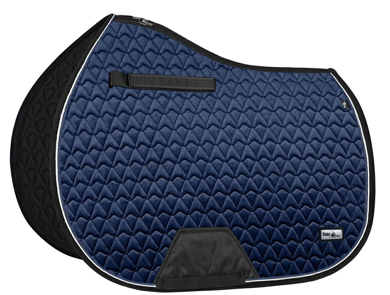 Fair Play "Oregon" Navy Blue PONY Saddle Pad - Fair Play - Equiluxe Tack