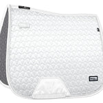 Fair Play "Oregon" White Dressage Show Saddle Pad - Fair Play - Equiluxe Tack