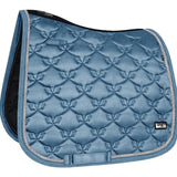 Fair Play Pastel Blue Suede Saddle Pad - Dressage & Jump - Fair Play - Equiluxe Tack