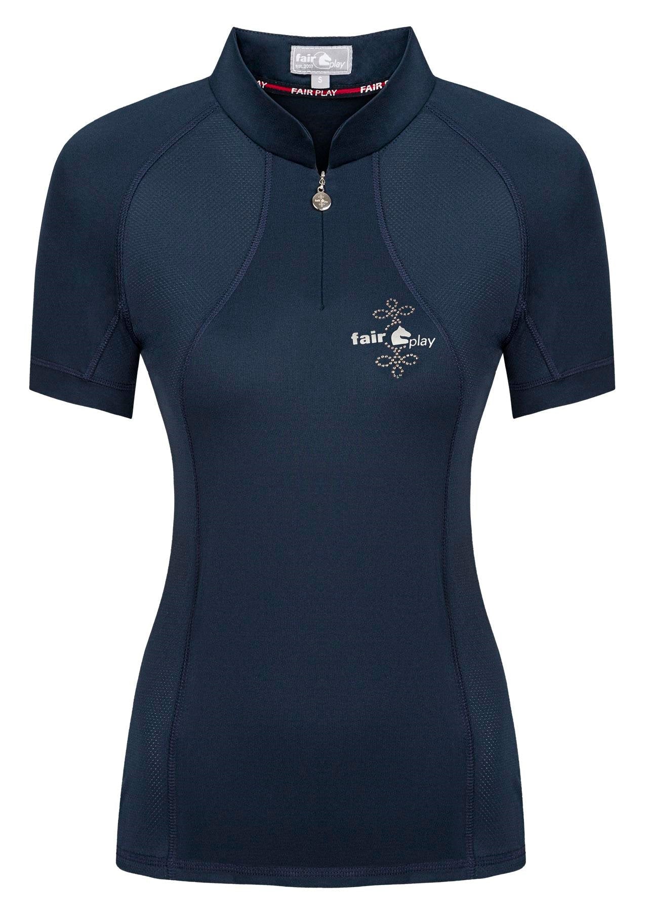 Fair Play "Paula" Children's Short Sleeve Riding Shirt - Fair Play - Equiluxe Tack