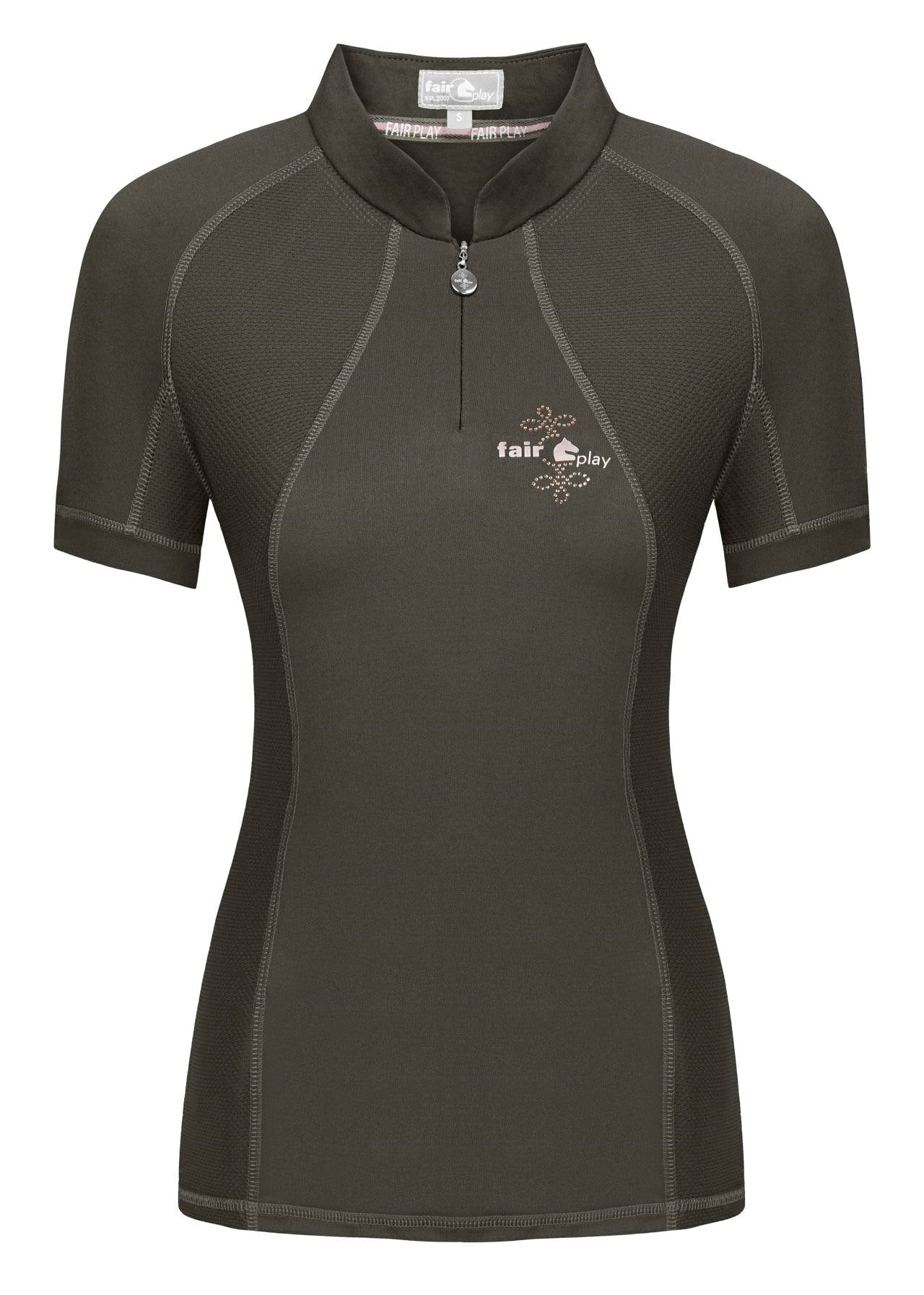 Fair Play "Paula" Children's Short Sleeve Riding Shirt - Fair Play - Equiluxe Tack