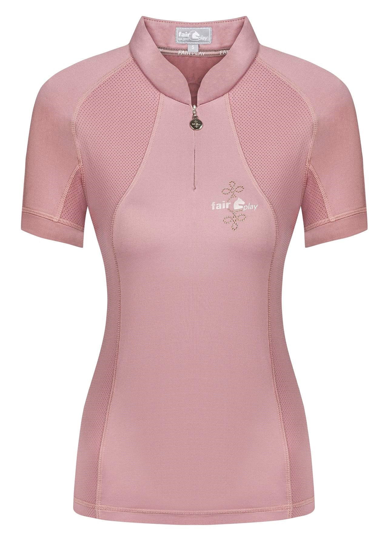 Fair Play "Paula" Children's Short Sleeve Riding Shirt - Fair Play - Equiluxe Tack