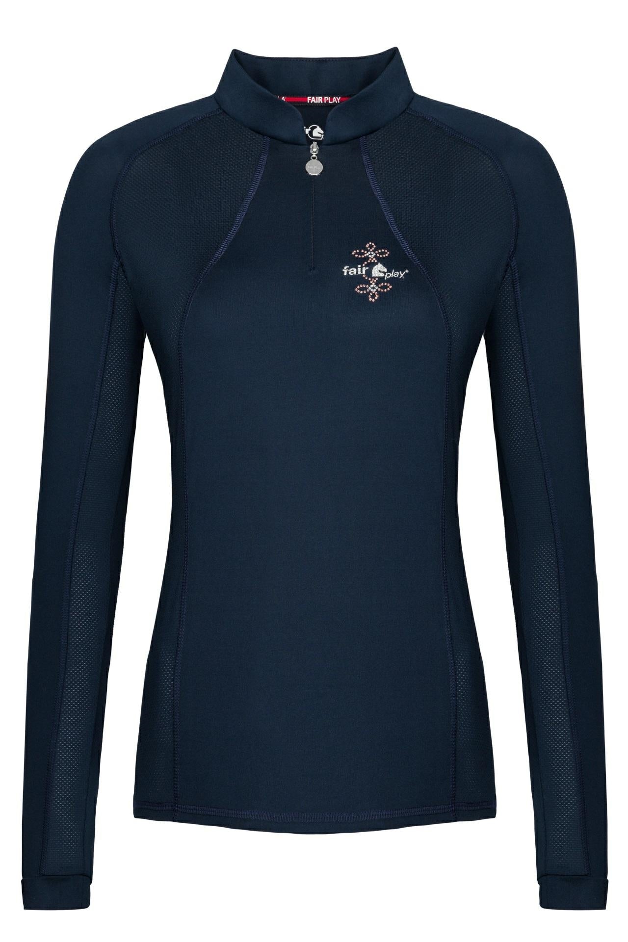 Fair Play "Paula" Long Sleeve Riding Shirt - 7 Colors - Fair Play - Equiluxe Tack