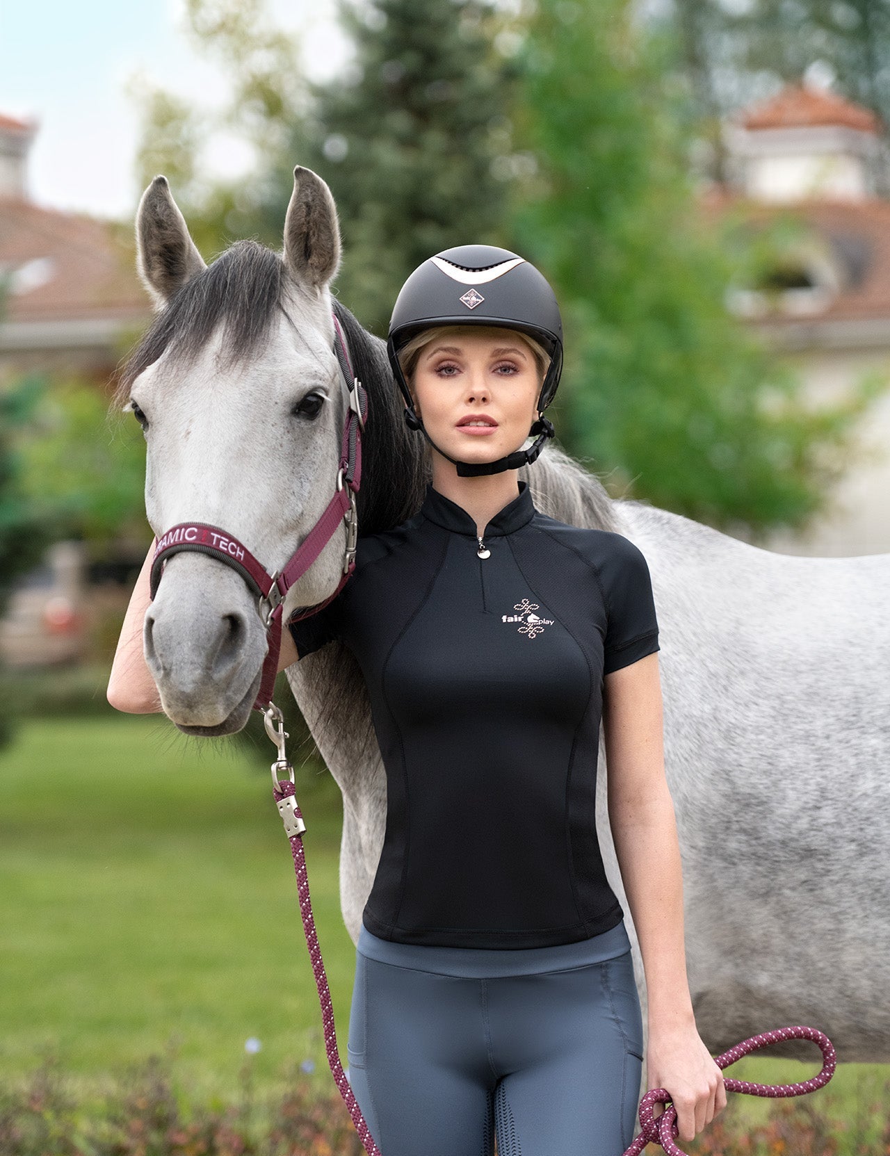 Fair Play "Paula" Short Sleeve Riding Shirt - 7 Colors - Fair Play - Equiluxe Tack